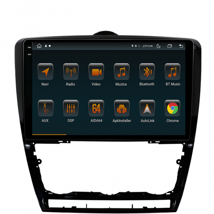 Navigatie Android 13 2K Skoda Octavia 2 4GB | AutoDrop.ro [3]
