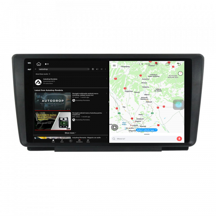 Navigatie Android 13 2K Skoda Octavia 2 4GB | AutoDrop.ro [5]