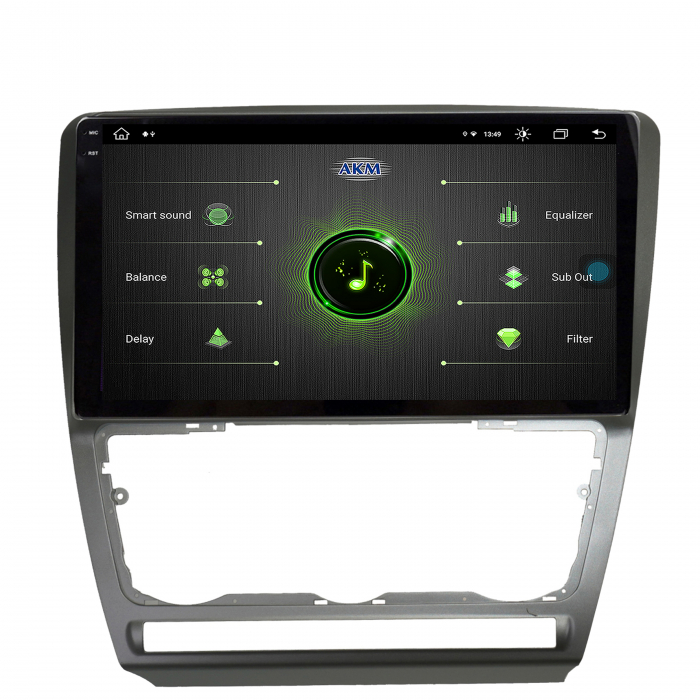 Navigatie Android 13 2K Skoda Octavia 2 8GB | AutoDrop.ro [8]