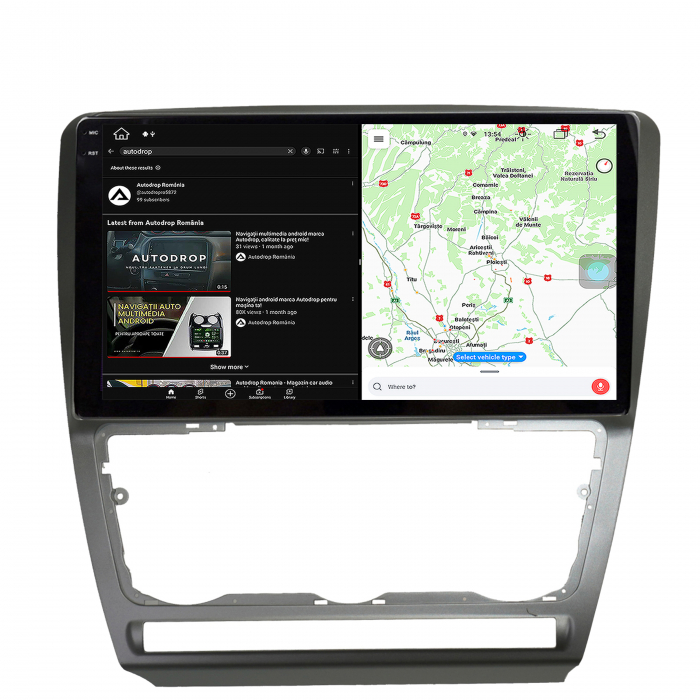 Navigatie Android 13 2K Skoda Octavia 2 8GB | AutoDrop.ro [5]