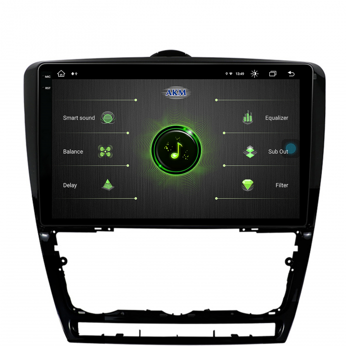 Navigatie Android 13 2K Skoda Octavia 2 8GB | AutoDrop.ro [9]