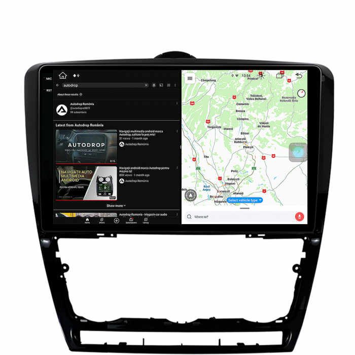Navigatie Android 13 2K Skoda Octavia 2 8GB | AutoDrop.ro [6]