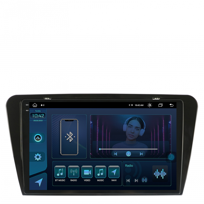 Android 13 2K Skoda Octavia 3 8+256GB | AutoDrop.ro [2]