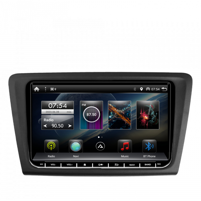 Navigatie,Skoda Rapid, Android 10 - Autodrop.ro [3]