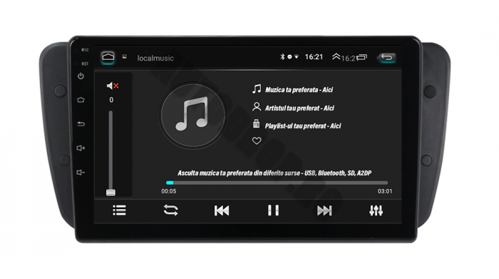 Navigatie Seat Ibiza 2009-2013 Android | AutoDrop.ro [6]