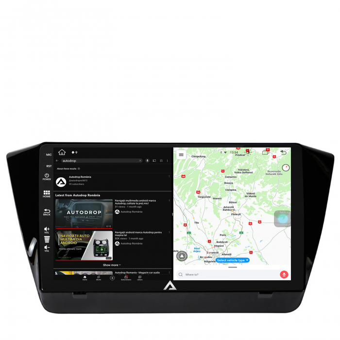 Navigatie Android Skoda Superb 3 8GB | AutoDrop.ro [5]