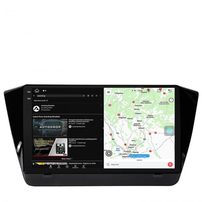 Navigatie Android 2K Skoda Superb 3 4GB | AutoDrop.ro [5]
