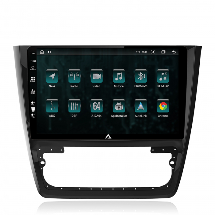 Carplay Skoda Yeti 10Inch AD-BGZ 8+256GB | AutoDrop.ro [3]