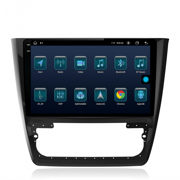 Carplay Skoda Yeti 2K 10Inch AD-BGX 8+256GB | AutoDrop.ro [3]