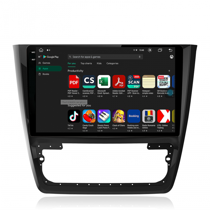 Carplay Skoda Yeti 2K 10Inch AD-BGX 8+256GB | AutoDrop.ro [10]