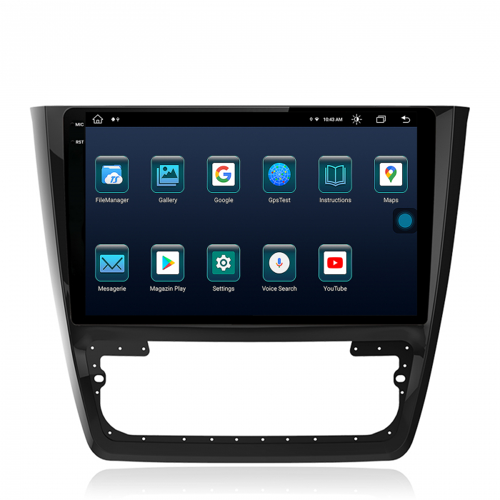 Carplay Skoda Yeti 2K 10Inch AD-BGX 8+256GB | AutoDrop.ro [4]