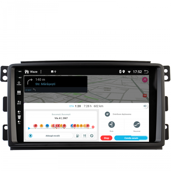 Carplay SMART Fortwo 2007-2011 4+64GB AD-BGQ | AutoDrop [7]