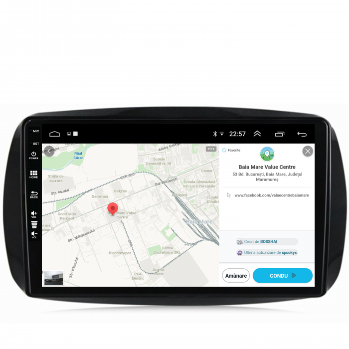 Carplay SMART Fortwo 2016-Prezent 4+64GB AD-BGQ | AutoDrop [8]