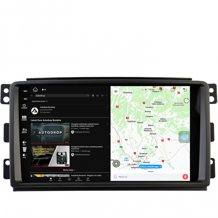Carplay SMART Fortwo 2007-2011 8+256GB AD-BGZ | AutoDrop [8]