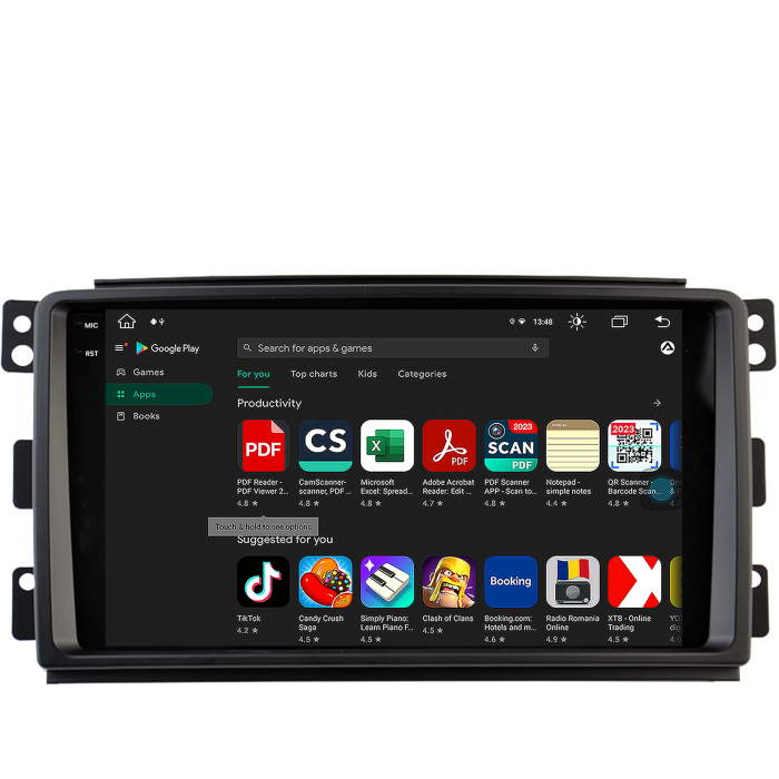 Carplay SMART Fortwo 2007-2011 8+256GB AD-BGX | AutoDrop [9]