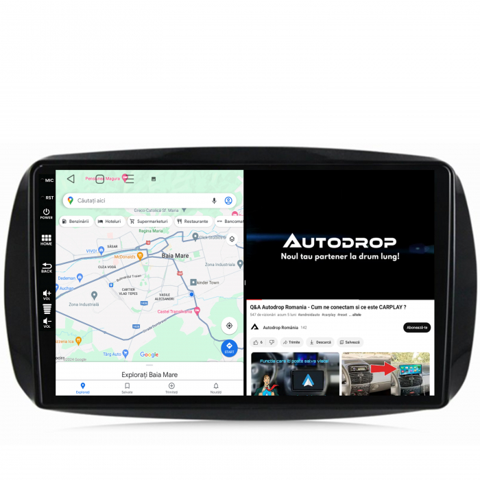 Carplay SMART Fortwo 2016-Prezent 2+32GB | AutoDrop.ro [7]