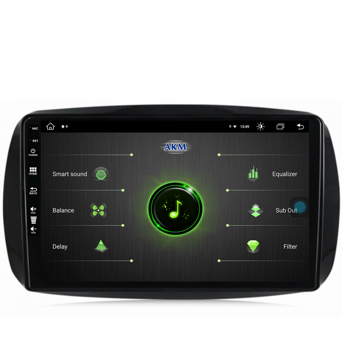 Carplay SMART Fortwo 2016-Prezent 8+256GB AD-BGZ | AutoDrop [9]
