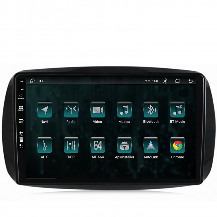 Carplay SMART Fortwo 2016-Prezent 8+256GB AD-BGZ | AutoDrop [3]