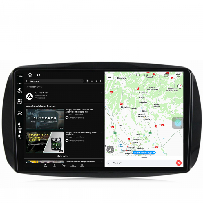 Carplay SMART Fortwo 2016-Prezent 8+256GB AD-BGZ | AutoDrop [8]