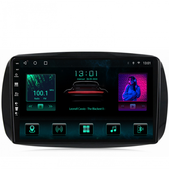 Carplay SMART Fortwo 2016-Prezent 4+64GB AD-BGA | AutoDrop [2]