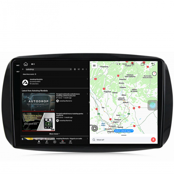 Carplay SMART Fortwo 2016-Prezent 4+64GB AD-BGV | AutoDrop [5]