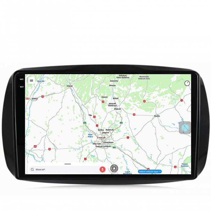 Carplay SMART Fortwo 2016-Prezent 4+64GB AD-BGV | AutoDrop [8]
