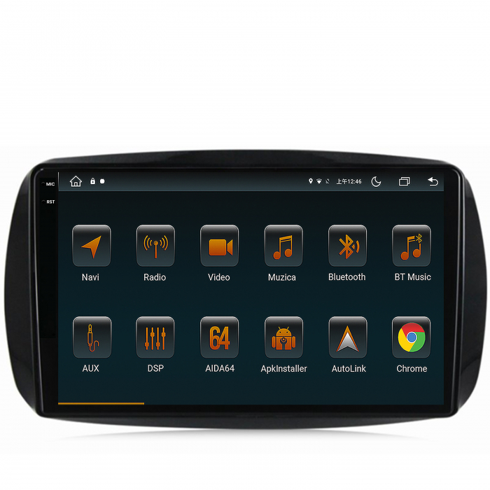 Carplay SMART Fortwo 2016-Prezent 4+64GB AD-BGV | AutoDrop [3]