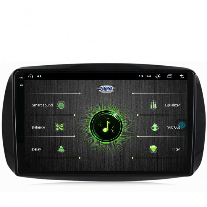 Carplay SMART Fortwo 2016-Prezent 4+64GB AD-BGV | AutoDrop [11]