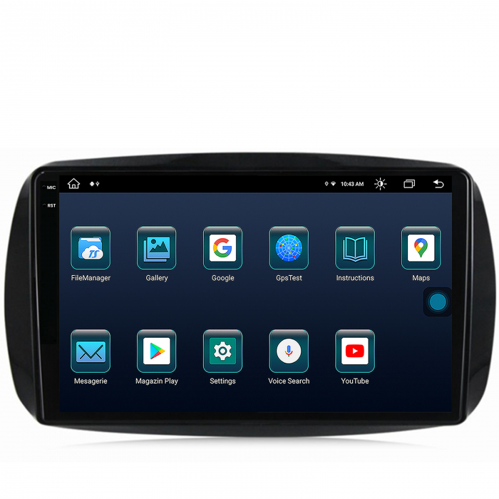 Carplay SMART Fortwo 2016-Prezent 8+256GB AD-BGX | AutoDrop [4]