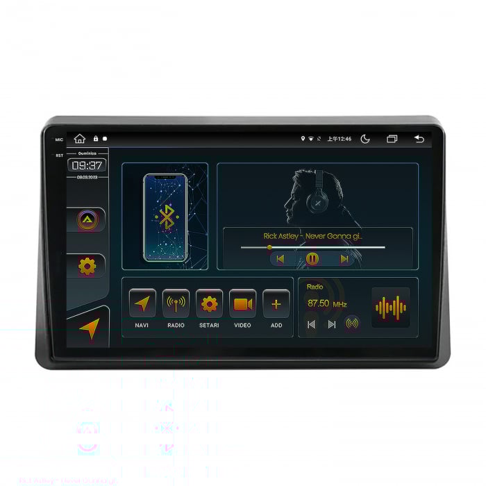 Navigatie Android 2K Opel Movano / Renault Master (2020-2024), 4+64GB | AutoDrop.ro [2]