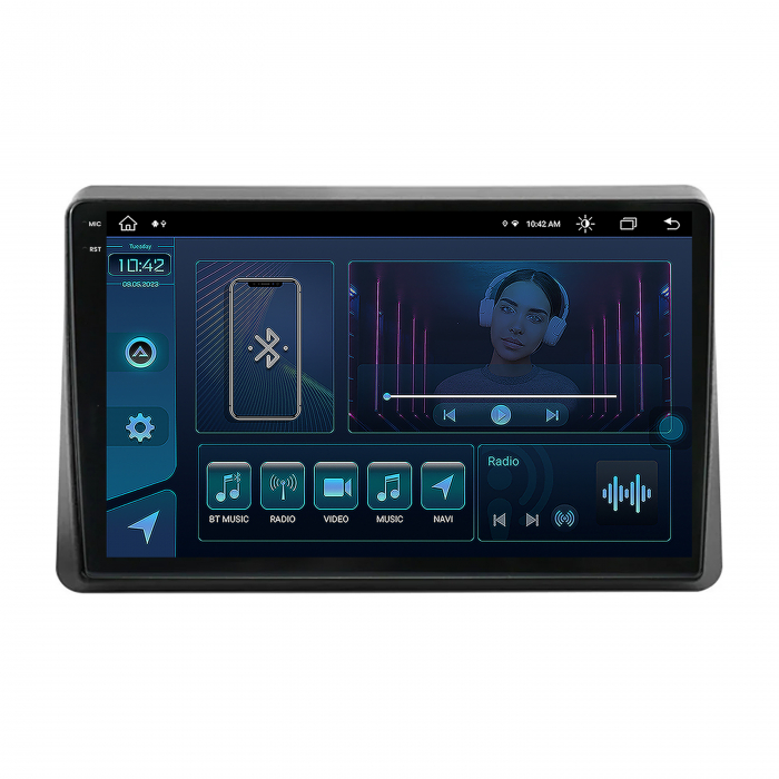 Navigatie Android 2K Opel Movano / Renault Master (2020-2024) 8+256GB | AutoDrop.ro [2]