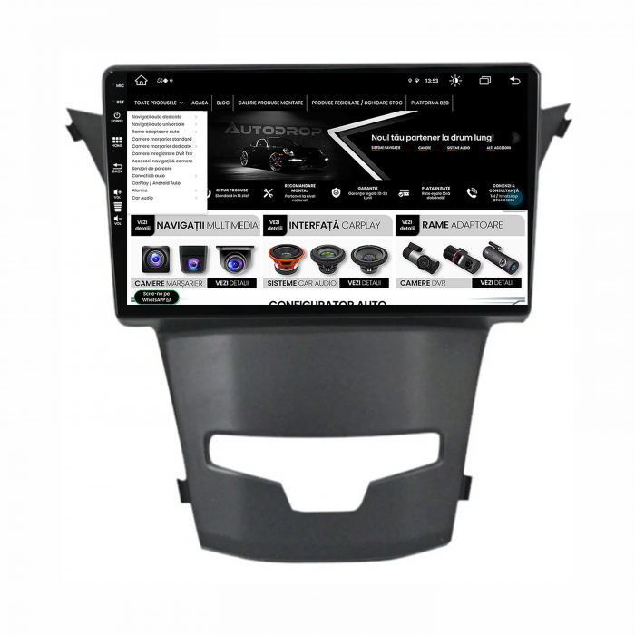 Navigatie SsangYong Korando (2013-2019) 8GB | AutoDrop.ro [4]