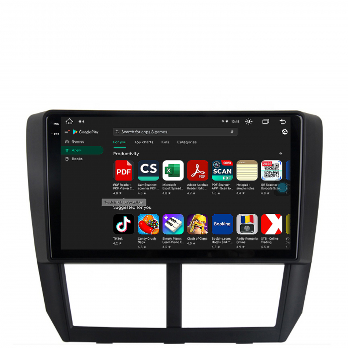 Navigatie 2K Android Subaru Forester 4+64GB | AutoDrop.ro [8]