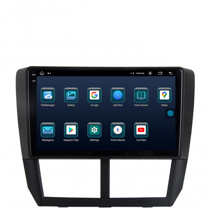 Navigatie 2K Android Subaru Forester 8+256GB | AutoDrop.ro [4]