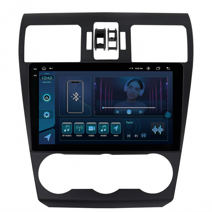Navigatie 2K Android Subaru Forester 8+256GB | AutoDrop.ro [2]