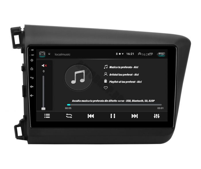 Navigatie Android Honda Civic 2012+ 1GB | AutoDrop.ro [6]