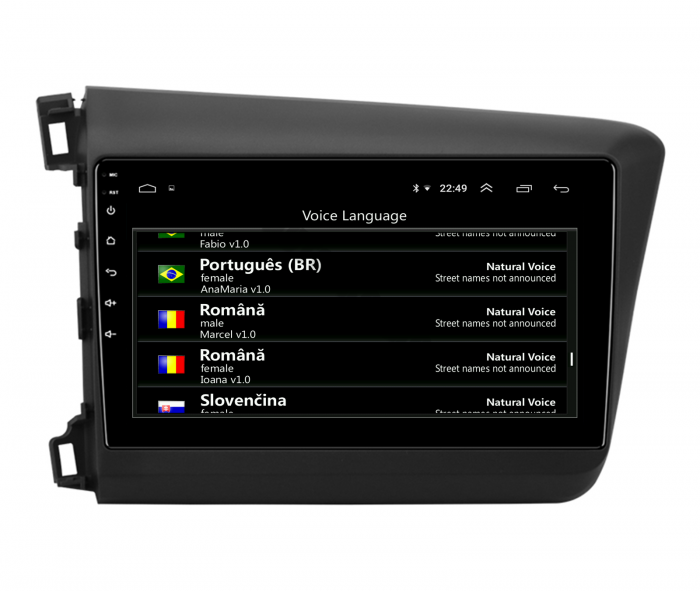 Navigatie Android Honda Civic 2012+ 1GB | AutoDrop.ro [14]