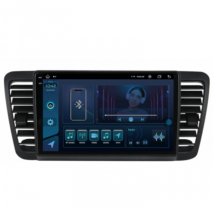Navigatie 2K Android Subaru Legacy 8+256GB | AutoDrop.ro [2]