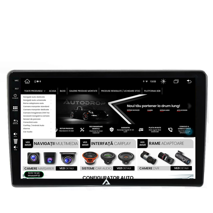 Navigatie Android Suzuki Grand Vitara 8GB | AutoDrop.ro [4]