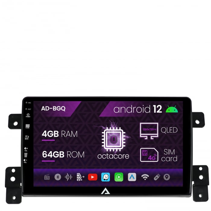 Navigatie Android 12 Suzuki Grand Vitara QLED | AutoDrop.ro [2]