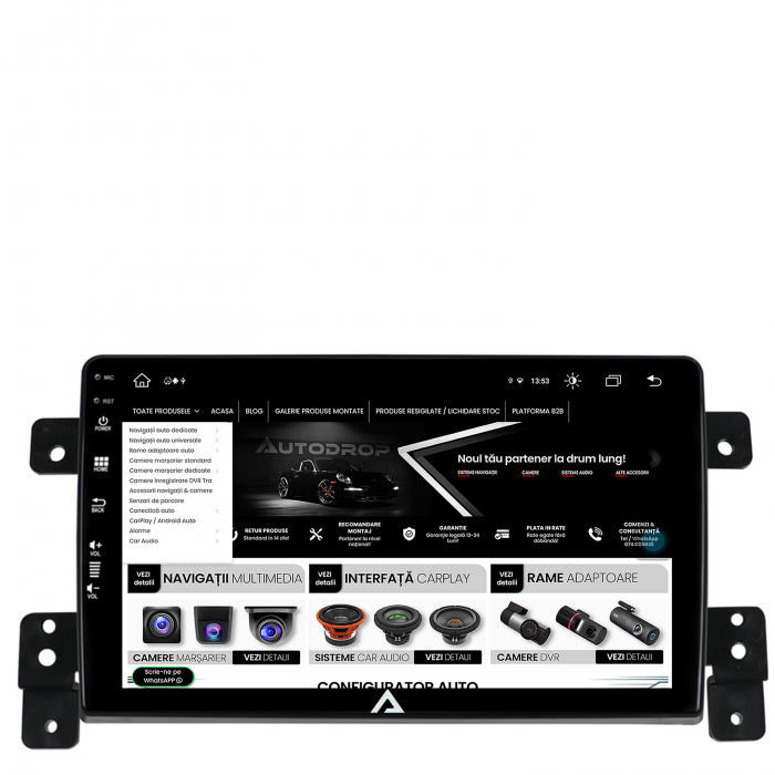Navigatie Android 13 Suzuki Grand Vitara 8GB | AutoDrop.ro [4]