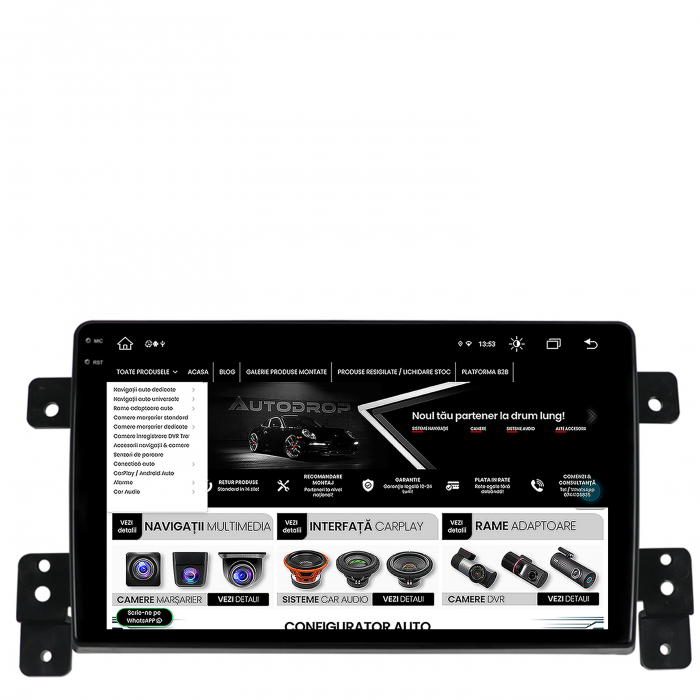Navigatie 2K Android 13 Suzuki Grand Vitara 8GB | AutoDrop.ro [8]