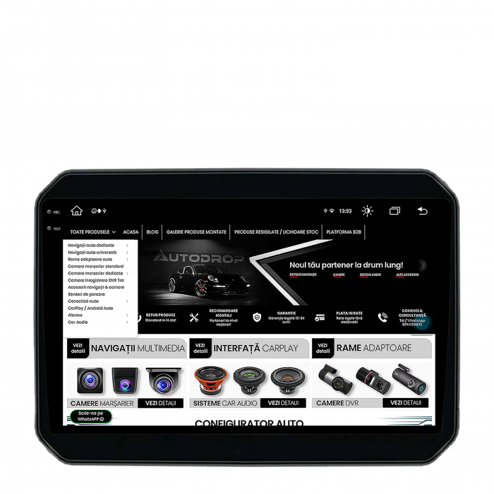 Navigatie 2K Suzuki Ignis 2013+ 4+64GB | AutoDrop.ro [12]