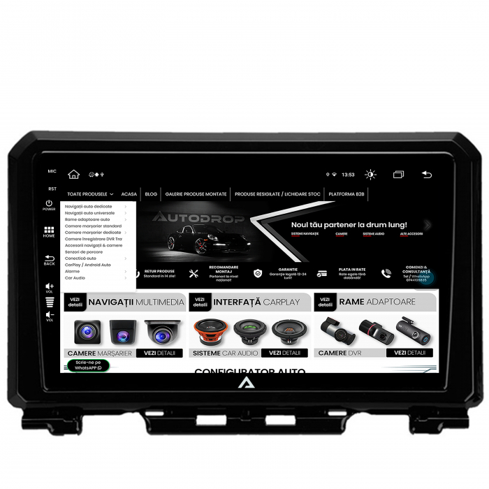 Navigatie Android 13 Suzuki Jimny 8+256GB | AutoDrop.ro [8]