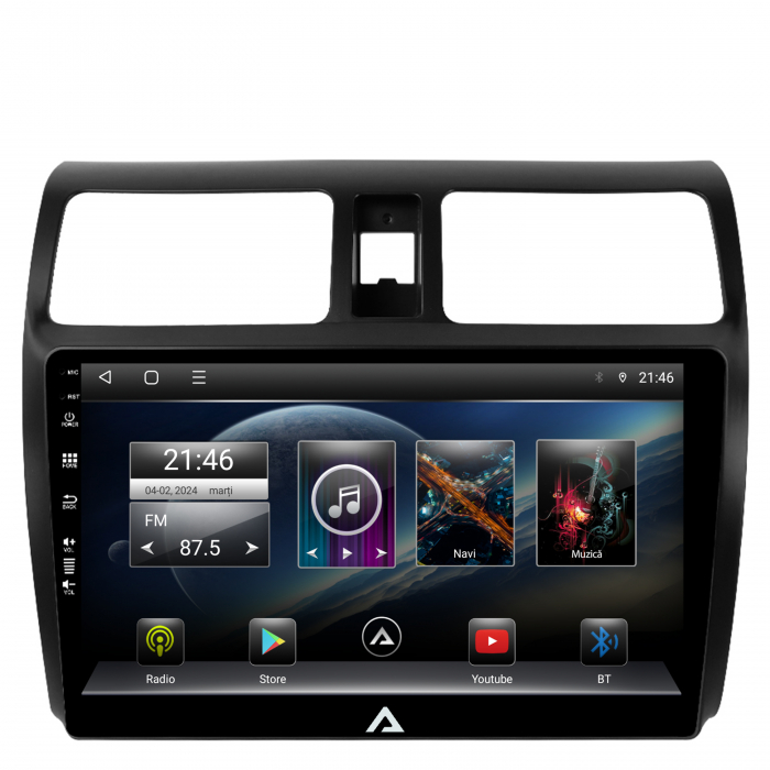 Navigatie Carplay Android 12 Suzuki Swift 2GB | AutoDrop.ro [2]