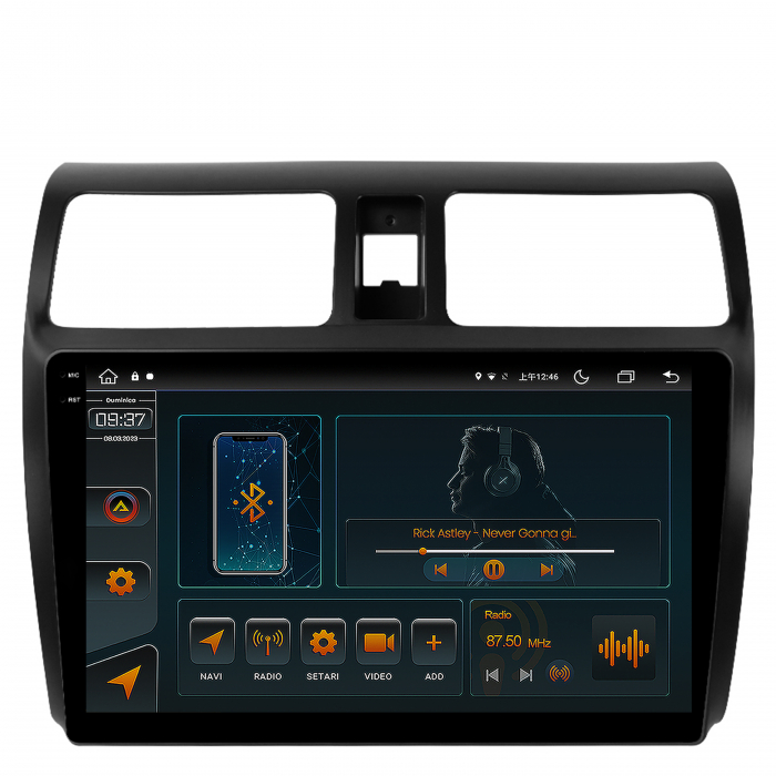 Navigatie 2K Android 13 Suzuki Swift 4+64GB | AutoDrop.ro [2]