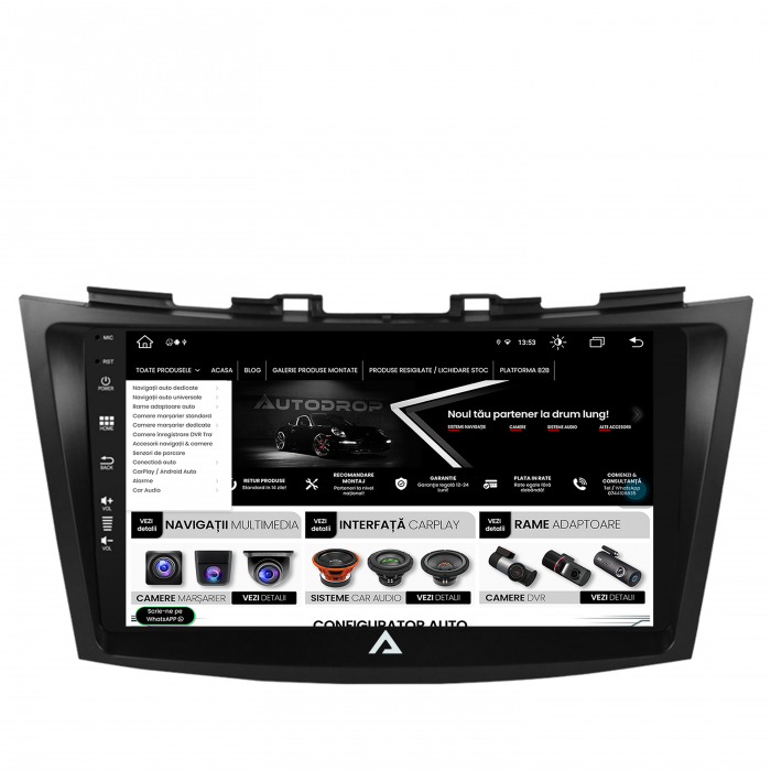 Navigatie Android Suzuki Swift 2011-2017 8GB | AutoDrop.ro [4]
