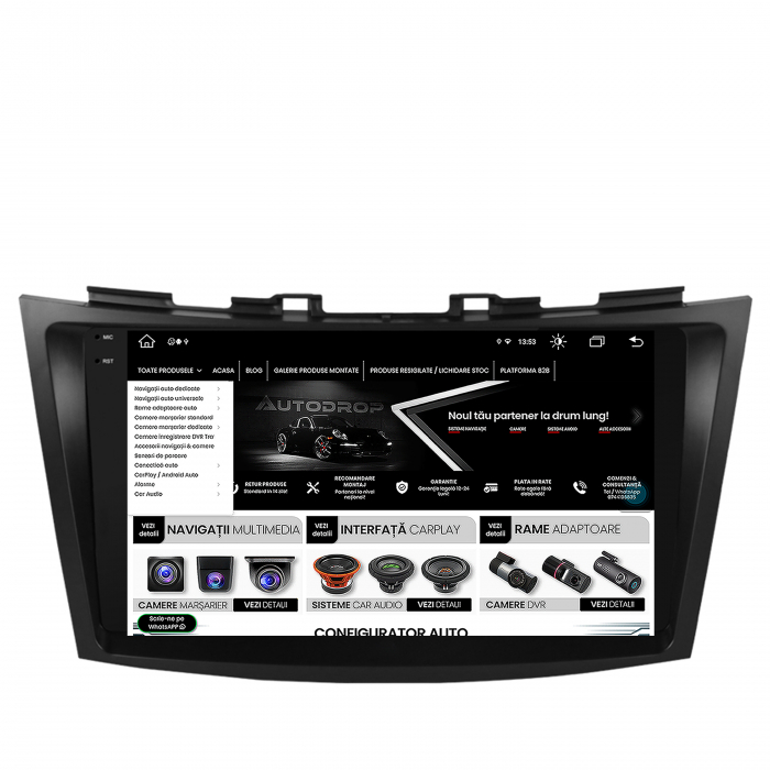 Navigatie Android Suzuki Swift 2011-2017 4GB | AutoDrop.ro [9]