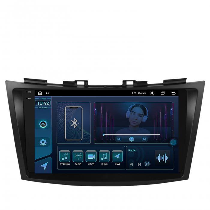 Navigatie Android Suzuki Swift 2011-2017 8GB | AutoDrop.ro [2]