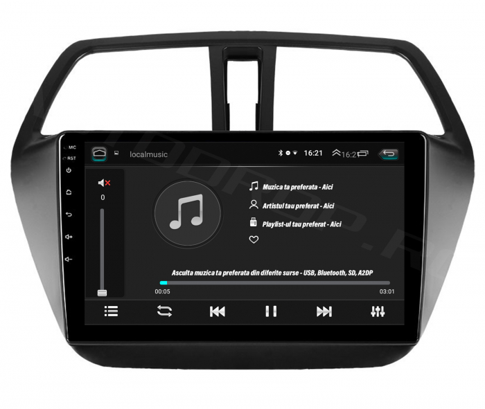 Navigatie Android Suzuki SX4 2011-2016 1GB | AutoDrop.ro [7]
